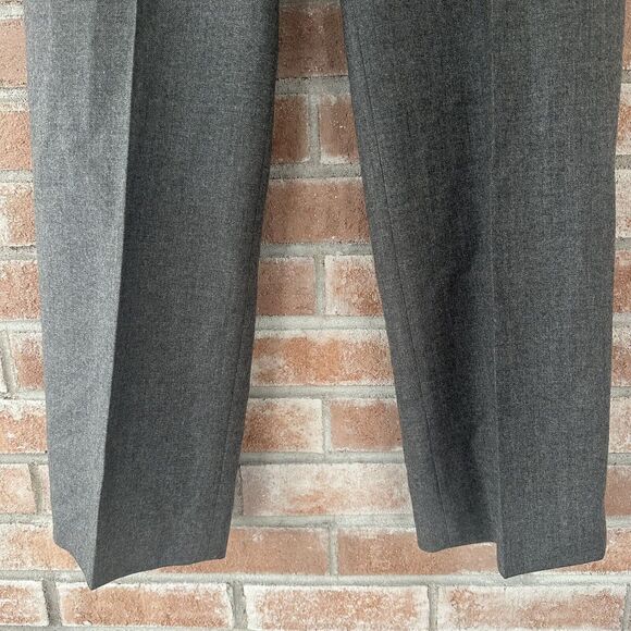 Pendleton 100% Wool Gray Trousers Pants Size 12 - Picture 2 of 6